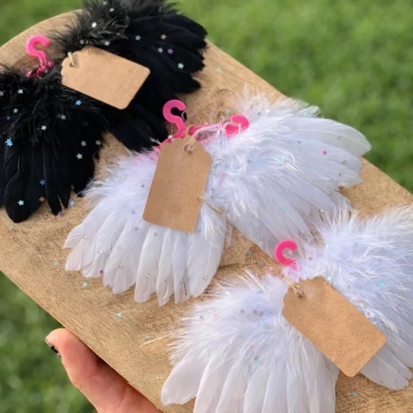 Handmade Mini Angel Wings for Doll - Picture 1 of 1